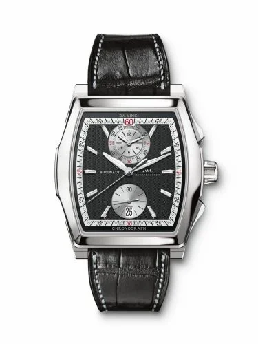 IWC Da Vinci Chronograph Stainless Steel / Black IW3764-21 (3764-21, IW376421)